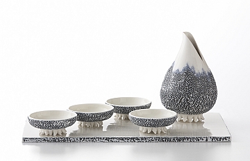 Tentacle Sauce Decanter and Dish Set - Texture Collection, 2011
